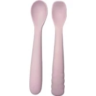  Bo Jungle Silikonové lžičky B-Spoon Shape 2 ks Pastel pink
