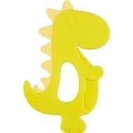  Canpol babies Silikonové kousátko dinosaurus Žlutá