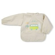 Saro Baby Nepropustný bryndák s rukávkama 