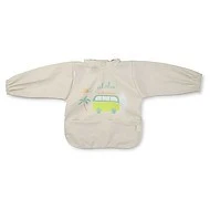 Saro Baby Nepropustný bryndák s rukávkama 