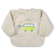  Saro Baby Nepropustný bryndák s rukávkama Aloha