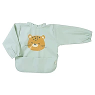  Saro Baby Nepropustný bryndák s rukávkama Mint