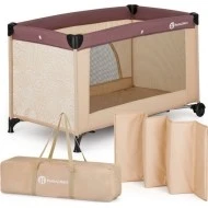  Petite&Mars Postýlka cestovní Nyja Urban jungle sand