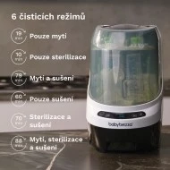 Baby Brezza Bottle Washer White - 