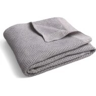  Baby Matex Bavlněná deka Mini Rattle 80 x 100 cm Šedá