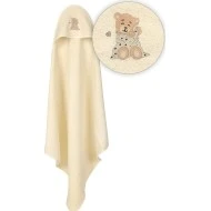  Baby Matex Osuška s kapucí MAXI Smetanová