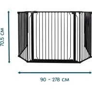  BabyDan Prostorová zábrana Carl Wide Carl xx wide