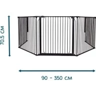  BabyDan Prostorová zábrana Carl Wide Carl xxx wide