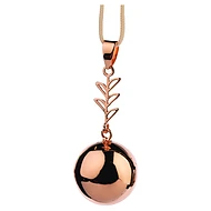  BABYLONIA BOLA originální mexický hudební šperk Star/Moon Rose Gold Leaf