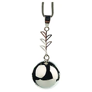  BABYLONIA BOLA originální mexický hudební šperk Star/Moon Silver Leaf