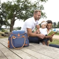  Babymoov přebalovací taška Style Bag  - Navy v parku