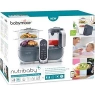 Babymoov Multifunkční přístroj Nutribaby+ industrial grey + FOOD II Krabice