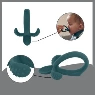 Babymoov Silikonová miska s přísavkou, lžičkou a bryndákem First´isy Kit