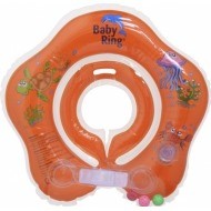 Babypoint koupací kruh Baby Ring  - Oranžová 0-24 M