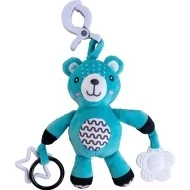  Babyted Chrastítko plyš 30 cm s klipem Medvídek