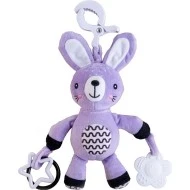  Babyted Chrastítko plyš 30 cm s klipem Zajíček