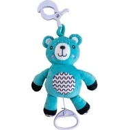  Babyted Hračka hrací plyš 25 cm s klipem Medvídek