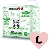 Bamboolove Pleny jednorázové bambus L 9-14 kg