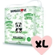 Bamboolove Pleny jednorázové bambus XL 12-18 kg
