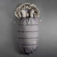  Beztroska Fusak s kožešinou - Dove grey