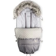  Beztroska Fusak s kožešinou - Dove grey