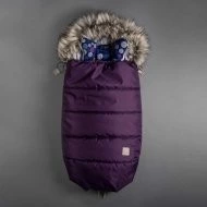  Beztroska Fusak s kožešinou - Plum