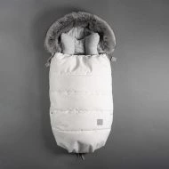  Beztroska Fusak s kožešinou - White cream