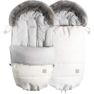  Beztroska Fusak s kožešinou - White cream