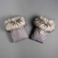  Beztroska Rukavice nakočárek s kožešinou 