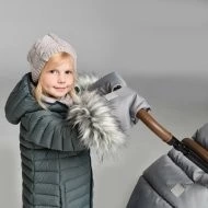 Beztroska Rukavice nakočárek s kožešinou Na kočárku