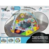 BO JUNGLE Hrací deka Tropical Discovery Music and Light and Balls 