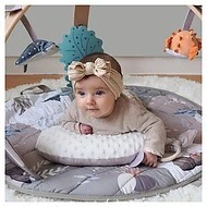 Bo Jungle Hrací deka s dřevěnou hrazdičkou Ocean Bliss 