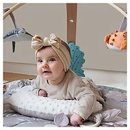 Bo Jungle Hrací deka s dřevěnou hrazdičkou Ocean Bliss 