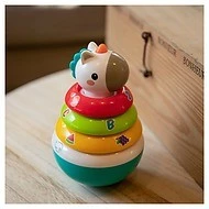  Bo Jungle Plastová hračka B-Rolly Polly Unicorn - 