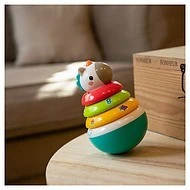  Bo Jungle Plastová hračka B-Rolly Polly Unicorn - 