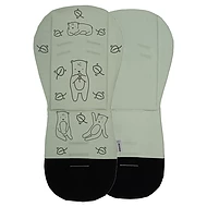  BOMIMI ADA podložka do kočárku Medvěd Green