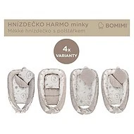 Bomimi Harmo hnízdo s polštářkem soft 
