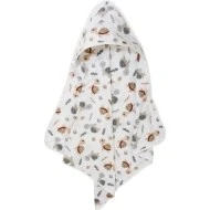 Bomimi Osuška s kapucí flanel 80 x 80 cm 