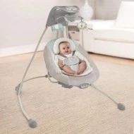  Bright Starts Houpačka velká s kolotočem a adaptérem InLight 0m+ - S dítětem