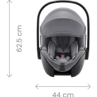  Britax Romer set Baby-Safe 5Z2 + Flex base 5Z BUNDLE - Baby Safe 5Z rozměry
