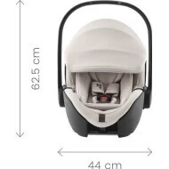 Britax Romer set Baby-Safe Pro + Vario Base 5Z + Dualfix 5Z Britax Romer Baby-Safe Pro rozměry