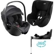  Britax Romer set Baby-Safe Pro + Vario Base 5Z + Dualfix 5Z Deep black + Space black