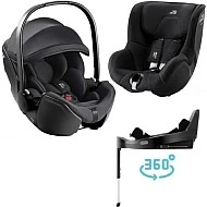  Britax Romer set Baby-Safe Pro + Vario Base 5Z + Dualfix 5Z Deep black + Galaxy Black
