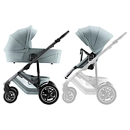  BRITAX RÖMER Set kočárek Smile 5Z + hluboká korba Harbor Blue Style
