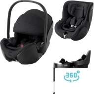  Britax Romer set Baby-Safe Pro + Vario Base 5Z + Dualfix 5Z Onyx black Lux