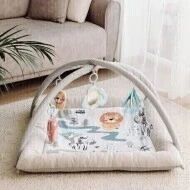 Canpol Babies Plyšová edukativní hrací deka s hrazdičkou SAFARI