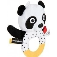 Canpol Babies Senzorická hračka PANDA s kousátkem a chrastítkem BabiesBoo 