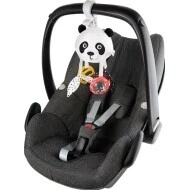 Canpol Babies Senzorická závěsná cestovní hračka PANDA s klipem BabiesBoo 