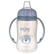 Canpol babies Tréninkový hrneček se silikonovým pítkem 320ml