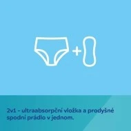 Canpol Babies Jednorázové poporodní kalhotky s vnitřní vložkou 2v1 5ks